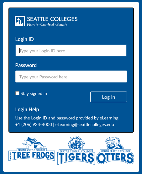 Screen Shot of Guest Login with Login ID and Password fields displaying.