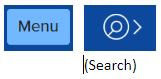 Search + Menu icons